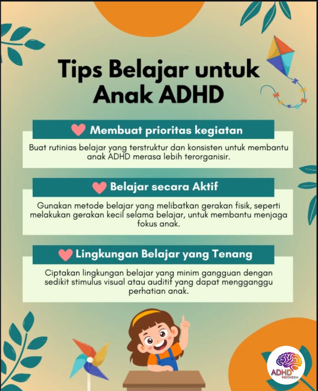Strategi Belajar yang Cocok untuk Anak ADHD di Kabupaten Musi Rawas Utara