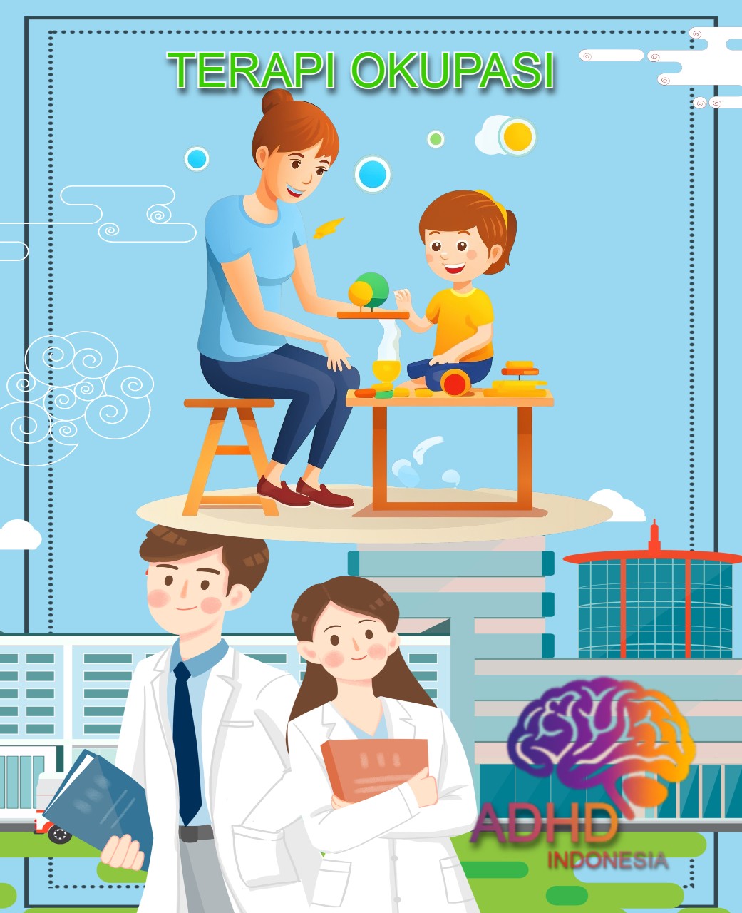 Rujukan untuk Terapi Okupasi untuk Anak ADHD Indonesia Kabupaten Musi Rawas Utara